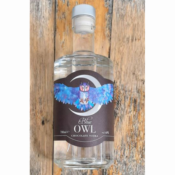 Listoke Distillery: Blue Owl Chocolate Vodka